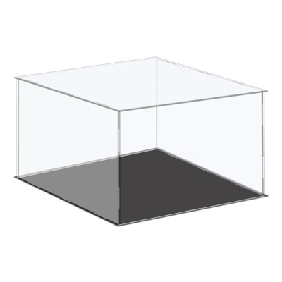 Unique Bargains Acrylic Dustproof Countertop Display Case 1 Pc