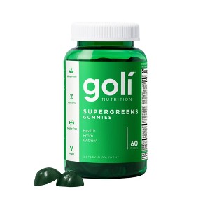 Goli Nutrition Vegan Supergreens Gummies - 1 of 3