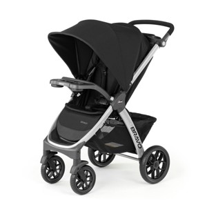 Chicco Bravo Quick-Fold Stroller - Black - 1 of 4