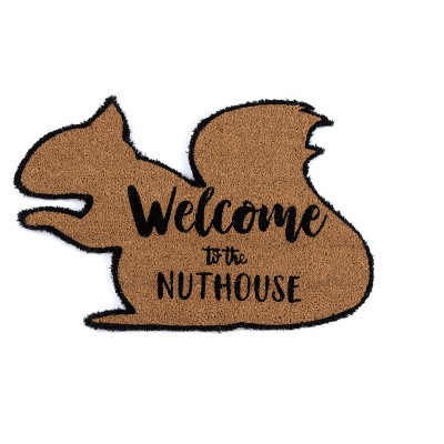 "Welcome To The Nuthouse" Doormat - Shiraleah