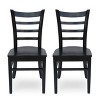 Set of 2 Prestage Farmhouse Wooden Dining Chairs - Christopher Knight Home - 2 of 4