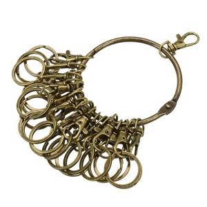 Unique Bargains Metal Wear-Resistant Portable Office Key Management Holder - 1 of 4