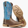 Men's Durango® Rebel Pro™ Bay Brown and Brilliant Blue Western Boot - 2 of 4