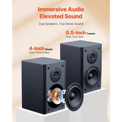 VEVOR Powered Bookshelf Speakers - Thumbnail 2