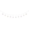 Northlight 100 Clear Twinkling Snowflake Icicle Christmas Lights - 8.6 ft White Wire - 4 of 4