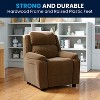 Flash Furniture Deluxe Padded Contemporary Kids Recliner with Storage Arms - 2 of 4