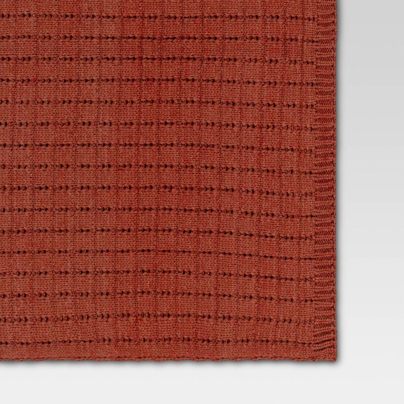 Marled Knit Throw Blanket - Threshold™, 5 of 9