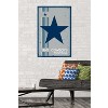 Trends International NFL Dallas Cowboys - Retro Logo 14 Unframed Wall Poster Prints - 2 of 4