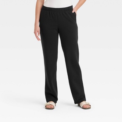 Women's Leisure Studio Mid-Rise Knit Straight Leg Sweatpants - Universal Thread™