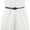 Elerevyo Women's Faux Leather Skinny Belt for Dress Adjustable Knotted Thin Waist Belts - 4 of 4