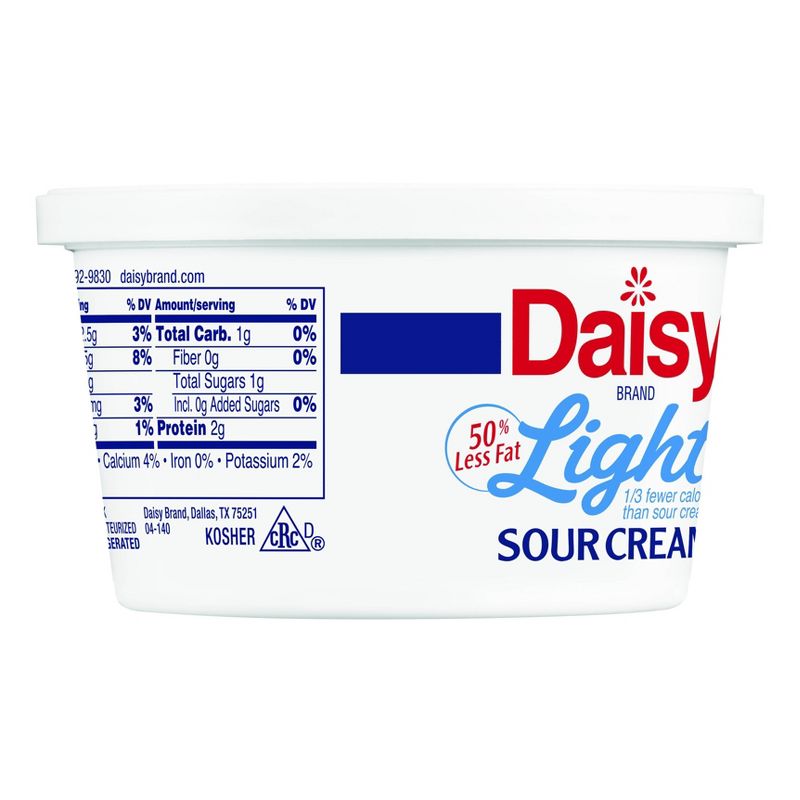 Daisy Pure & Natural Light Sour Cream - 8oz, 4 of 7