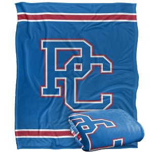 Presbyterian College Primary Logo Silky Touch Blanket White 50x60 - 1 of 4