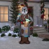 Gemmy Christmas Inflatable Mandalorian™ with Grogu™, 6.5 ft Tall, Multi - 2 of 2