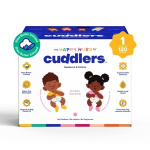 Happy Hues Cuddlers Disposable Diapers - 1 of 4