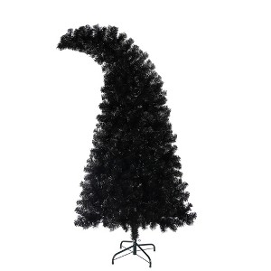 Cesicia 6FT Artificial Christmas Tree, Santa's Hat Shape Artificial Xmas Tree with 1050 Tip - 1 of 4