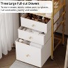 Makeup Organizer Cart with Drawers, Floor Skincare Organizers Make Up Organizers - 4 of 4