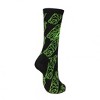 Mens Mountain Dew Triangulated Bottles Crew Socks - 2 of 4