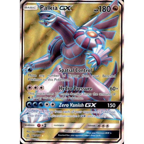 Pokemon Sun And Moon Ultra Prism Ultra Rare Full Art Palkia Gx 147