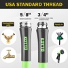 KOTTO Heavy Duty Garden Hose, 5/8" High Flow, Lightweight, Leak-Proof, Flexible Water Hose for Outdoors - 4 of 4