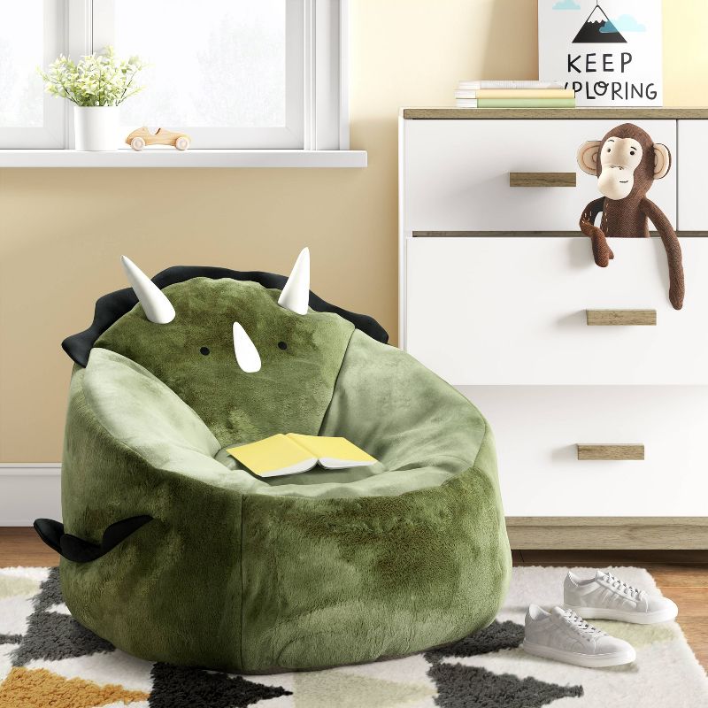 Dinosaur Kids&#39; Bean Bag Chair - Pillowfort&#8482;, 2 of 10
