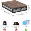 Rustic Brown Coffee Pod Holder with Sliding Drawer, 35-Capacity for K-Cup & Vertuo Capsules - 2 of 4