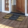 Briarwood Lane Home Sweet Home Mason Jars Coir Doormat Bees Natural Fiber Outdoor 30" x 18" - image 2 of 3