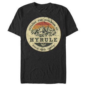 Men's Nintendo Legend of Zelda Explore Hyrule T-Shirt - 1 of 3