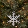 Acrylic Snowflake Christmas Tree Ornament Clear - Wondershop™ - 2 of 3