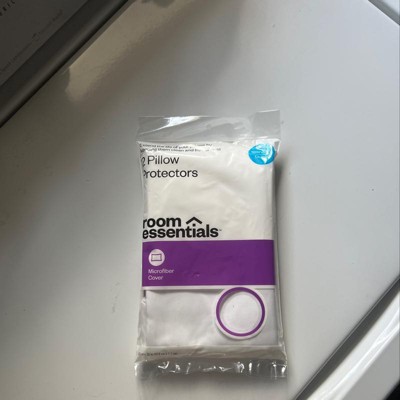 2 Pack Pillow Protector White standard Room Essentials Target