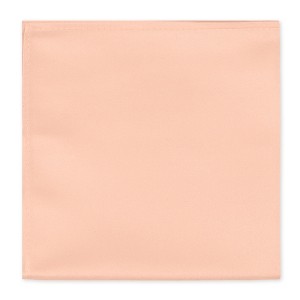 Jacob Alexander Men’s Solid Satin Pocket Square - 1 of 4