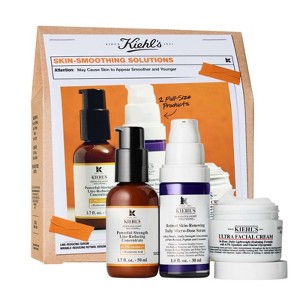 Kiehl's Skin-Smoothing Solutions Skincare Set (Powerful-Strength 1.7 oz, Retinol Skin-Renewing 1 oz, Ultra Facial Cream 0.95 oz) - 1 of 3