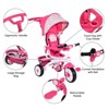 Safstar 4-In-1 Kids Baby Stroller Tricycle Detachable Toy Bike w/ Canopy Basket - 4 of 4