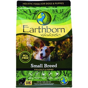 Earthborn Holistic Small Breed PEA Free Natural Dry Dog Food - 4 lbs - 1 of 1