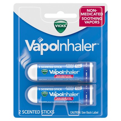Vicks Vapoinhaler Non medicated Portable Nasal Inhaler 2ct Target
