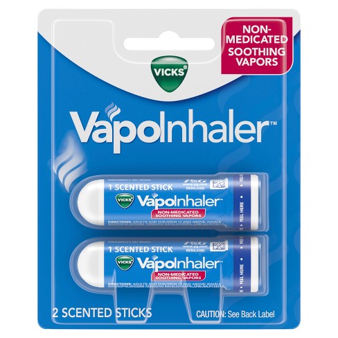 Vicks Inhaler Relief for Cold Sinus Nasal Congestion Allergy 3pack