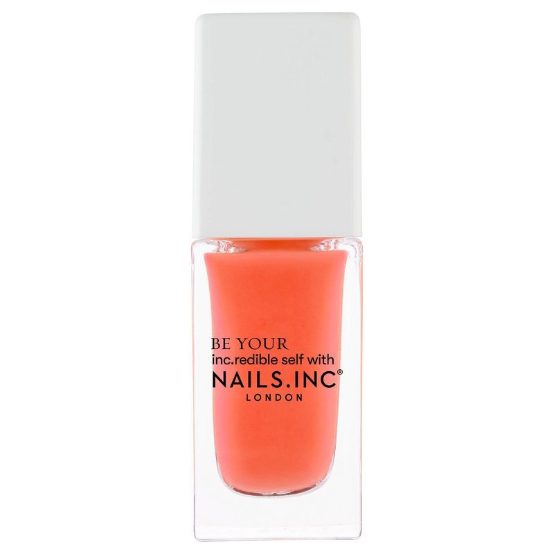 Nails Inc. Nail Polish - Neon Orange - Sunbeam Crescent - 0.27 fl oz, 1 of 8