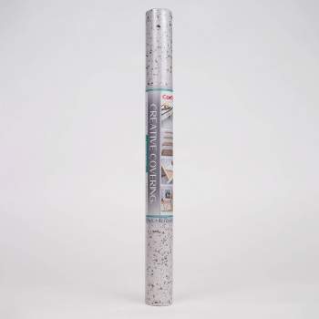 Con-Tact Brand Grip Prints Non-Adhesive Shelf Liner- White (18''x 4')
