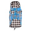The Worthy Dog Water-Resistant Plaid London Raincoat - 2 of 3