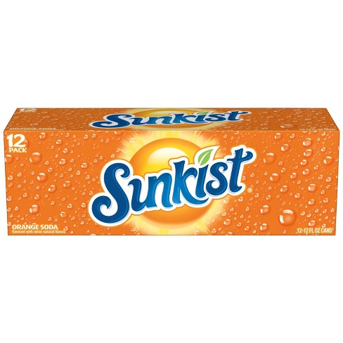 Sunkist Orange Soda - 12pk/12 Fl Oz Cans : Target