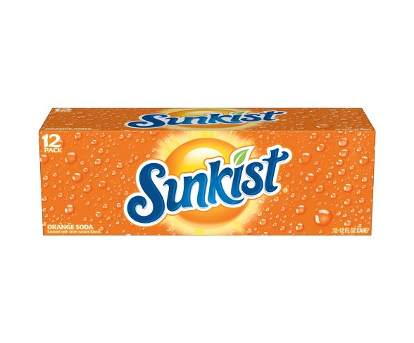 Buy Sunkist Orange Soda - 12pk/12 fl oz Cans Online at desertcart South ...