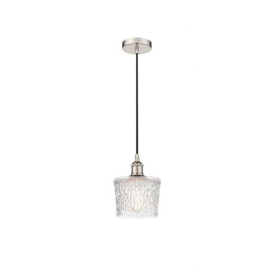 Niagra - 1 Light Cord Hung Mini Pendant In Industrial Style-9.25 Inches Tall and 6.5 Inches Wide