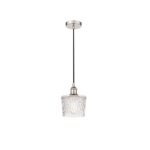 Niagra - 1 Light Cord Hung Mini Pendant In Industrial Style-9.25 Inches Tall and 6.5 Inches Wide - 1 of 1