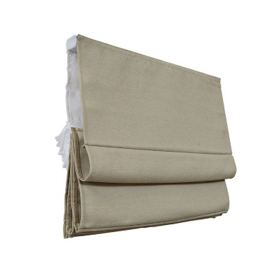 Del Mar Sandstone Cordless Blackout Roman Shade 35"W x 64"H