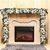 6 ft Pre-Lit Christmas Garland, Battery Operated Lighted Xmas Garland - 2 of 4
