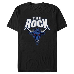 Men's WWE The Rock Bull Logo T-Shirt - 1 of 4