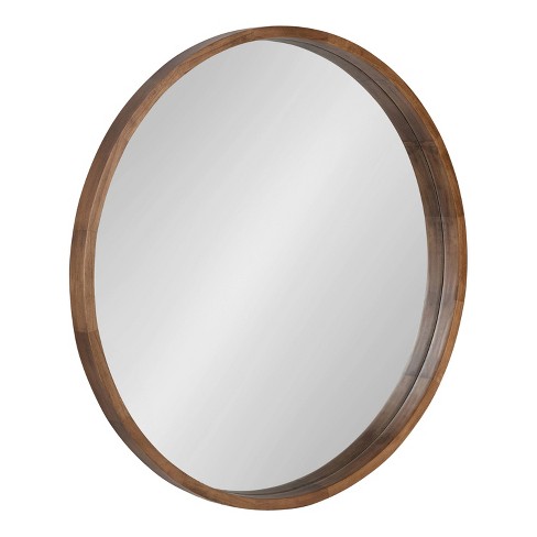 34 Round Decorative Wall Mirror Black - Threshold™ designed with Studio  McGee