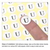 Unique Bargains Scrapbooking Crafts Round Self-Adhesive Alphabet Letter Stickers 15 Pcs - 3 of 4