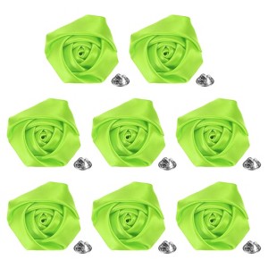 Unique Bargains Handmade Men Suits Formal Boutonnieres Wedding Corsage Lapel Pin Flower Brooch Butterfly Buckle 8 Pcs - 1 of 4
