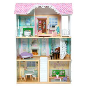 Delta Children MySize 3-Story Dollhouse with 12 Accessories - 1 of 4