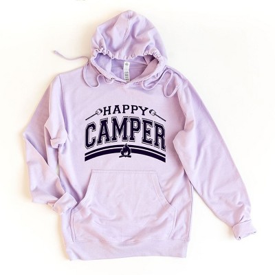 Simply Sage Market Women's Graphic Hoodie Happy Camper Fires